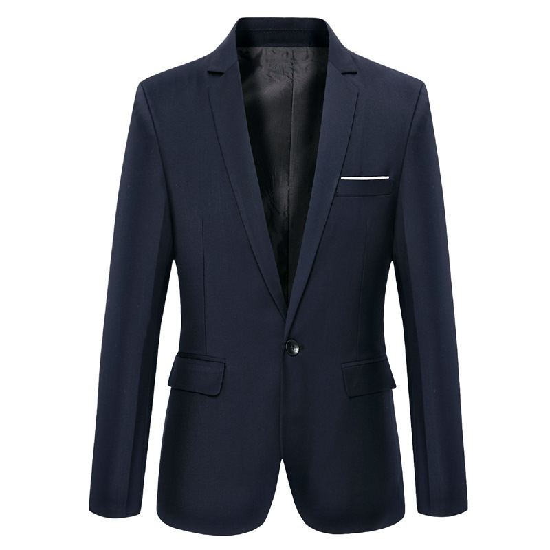Suit Coat Men Solid Color Slim - đánh giá và giá Men'S Formal Wear For Marriage