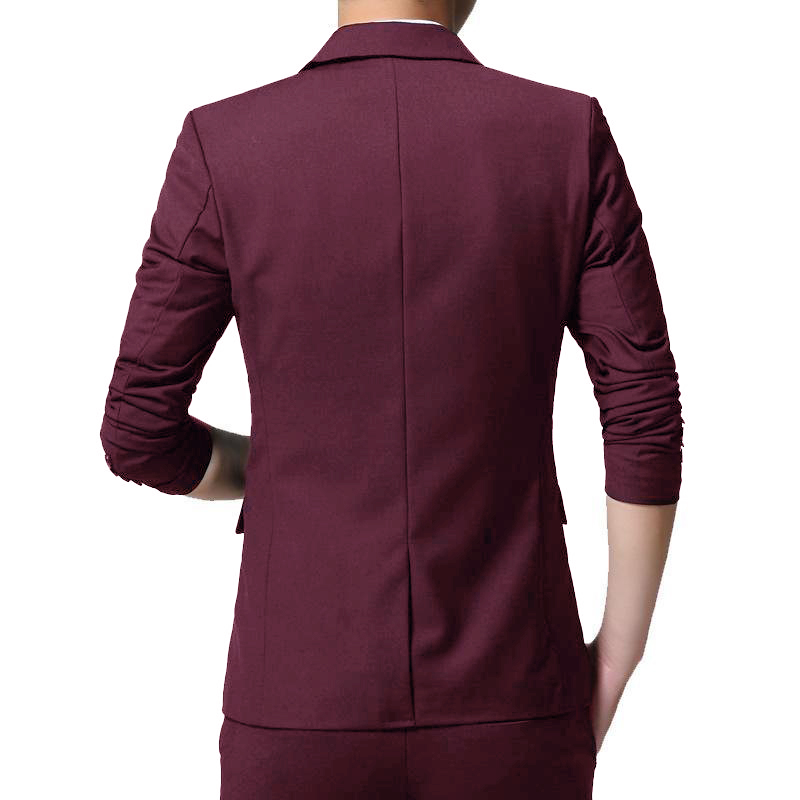 Suit Coat Men Solid Color Slim - đánh giá và giá Men'S Formal Wear For Marriage