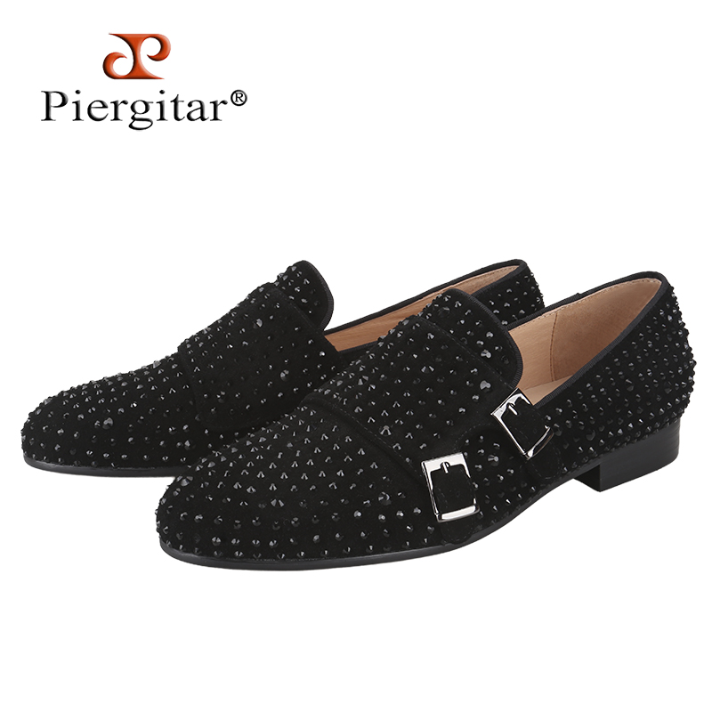 Piergitar New Black Suede Men  - đánh giá và giá Men'S Formal Wear