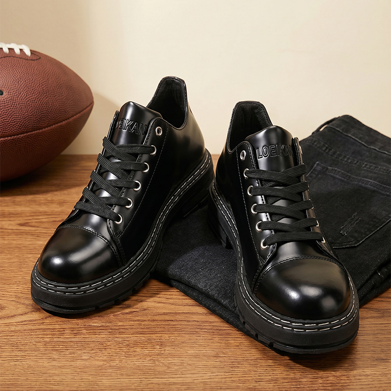 Men Black Lace‑up Leather Shoe - đánh giá và giá Men'S Formal Wear