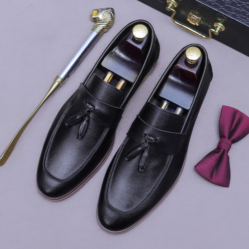 Men Tassel Genuine Leather Loa - đánh giá và giá Men'S Formal Wear